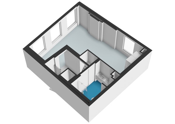 Floorplan - Nieuwstad 120A, 1381 CE Weesp